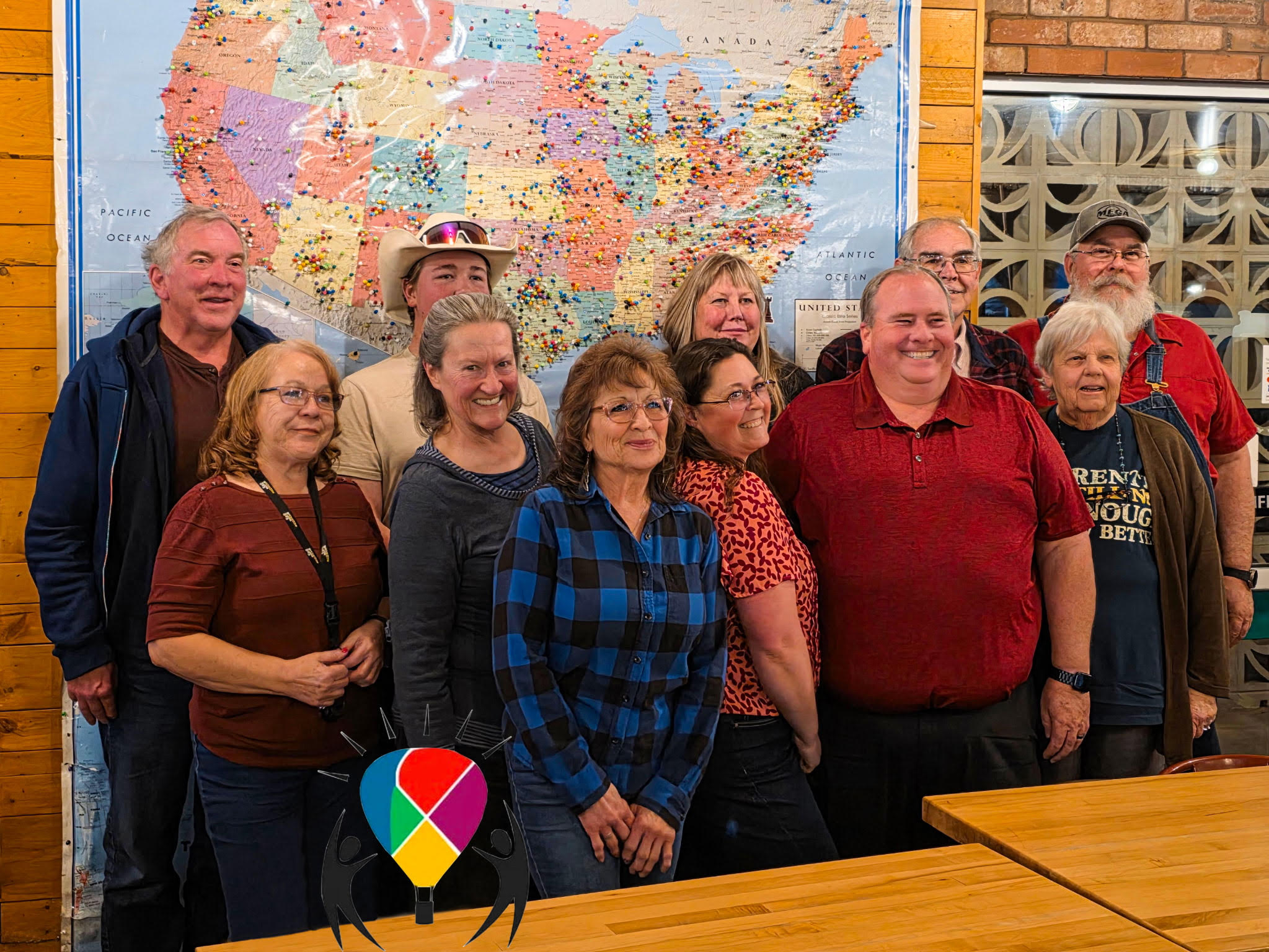 The Balloon Explorium Board of Directors group photo in 2026